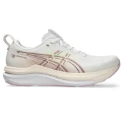 Pantofi alergare stabilitate ASICS GEL-Kayano 33 - alb White | Hazy Lilac | susținere adaptivă