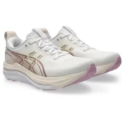 Pantofi alergare stabilitate ASICS GEL-Kayano 33 - alb White | Hazy Lilac | susținere adaptivă