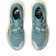 Pantofi alergare trail ASICS Trabuco Max 5 - turcoaz Foggy Teal | Radiant Amethyst | amortizare maximă