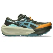 Pantofi alergare trail ASICS Trabuco Max 5 - kaki Vintage Khaki | Foggy Teal | amortizare maximă