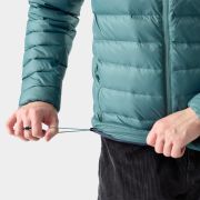 Geacă Smartwool Winterloft Hooded - turcoaz Dusty Teal | Merino