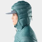 Geacă Smartwool Winterloft Hooded - turcoaz Dusty Teal | Merino