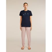 Tricou Merino Icebreaker 150 Tech Lite - bleumarin Midnight Navy