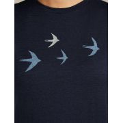 Tricou Merino Icebreaker 150 Tech Lite - bleumarin Midnight Navy