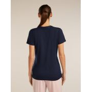 Tricou Merino Icebreaker 150 Tech Lite - bleumarin Midnight Navy