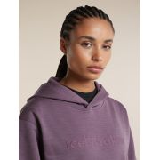 Hanorac Icebreaker 360 RealFleece Elemental - gri-mov Grey Plum