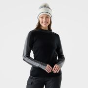 Bluză Merino Smartwool Alpine Crew - negru Black | fit slim, mărime M