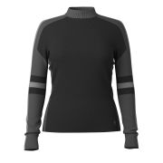 Bluză Merino Smartwool Alpine Crew - negru Black | fit slim, mărime M