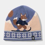 Căciulă Merino copii Smartwool Reversible Art Beanie - Nightfall Blue