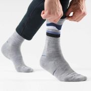 Șosete Merino alergare Smartwool Run Cold Weather Horizons - albastru Laguna Blue | Crew | Targeted Cushion