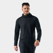 Hanorac Merino Smartwool Active Fleece Wind Hoodie - bleumarin Nightfall/Deep Navy