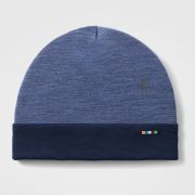 Căciulă Merino Smartwool Thermal Reversible - bleumarin Nightfall/Deep Navy