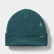 Căciulă Merino Smartwool Beanie - verde petrol Dark Teal Heather