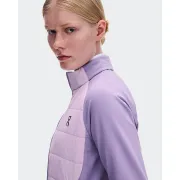 Jachetă hibridă On Weather Hybrid Jacket W - mov Mallow | Foxglove
