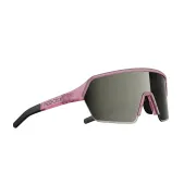 Ochelari de soare electrofotocromatici React Swiss Ervo - lentilă onyx, ramă roz translucid