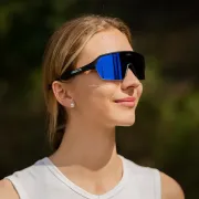 Ochelari de soare electrofotocromatici React Swiss Ervo - lentilă sky, ramă neagră