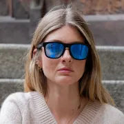 Ochelari de soare electrofotocromatici React Swiss No 7 - lentilă sky, ramă neagră