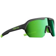 Ochelari de soare electro fotocromatici React Swiss OPTRAY NEON - lentila verde si rama neagra - produs DEMO