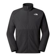 Polar The North Face Glacier Heavyweight Full Zip pentru bărbați - gri Asphalt Grey | Black | fleece gros DWR