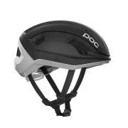 Cască ciclism șosea POC Omne Lite - Uranium Black Matt/Hydrogen White
