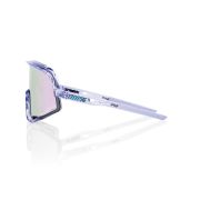 Ochelari ciclism 100% Glendale - Polished Translucent Lavender / HiPER Lavender Mirror Lens