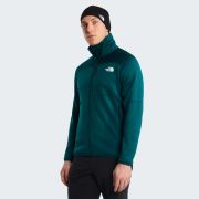 Polar The North Face Polartec Power Stretch Meteora Full Zip pentru bărbați - verde petrol Pacific Teal | Polartec Power Stretch