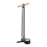 Pompă de podea Lezyne Alloy Floor Drive 3.5 - Presta Pro Chuck - argintiu lucios