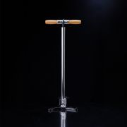 Pompă de podea Lezyne Alloy Floor Drive 3.5 - Presta Pro Chuck - argintiu lucios