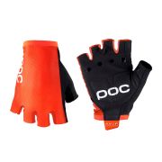 Mănuși ciclism șosea scurte POC AVIP Glove Short - Zink Orange
