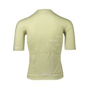 Tricou ciclism șosea POC Pristine Print Jersey - Prehnite Green