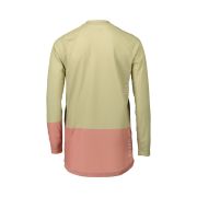 Tricou ciclism MTB POC MTB Pure LS Jersey W - Prehnite Green/Rock Salt