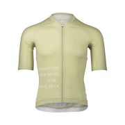 Tricou ciclism șosea POC Pristine Print Jersey - Prehnite Green