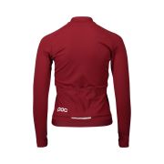 Tricou ciclism termic cu mânecă lungă POC Ambient Thermal Jersey W - Garnet Red