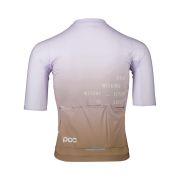 Tricou ciclism șosea POC Pristine Print Jersey - Gradient Jasper Brown/Purple Quartz