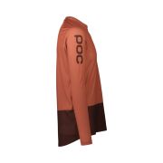 Tricou ciclism MTB POC MTB Pure LS Jersey - Himalayan Salt/Axinite Brown