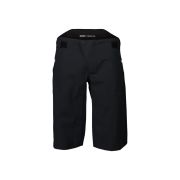 Pantaloni scurți ciclism impermeabili POC Bastion Shorts - Uranium Black