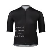 Tricou ciclism șosea POC Pristine Print Jersey W - Uranium Black