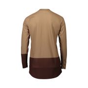 Tricou ciclism MTB POC MTB Pure LS Jersey W - Jasper Brown/Axinite Brown