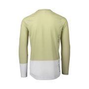 Tricou ciclism MTB POC MTB Pure LS Jersey - Prehnite Green/Hydrogen White