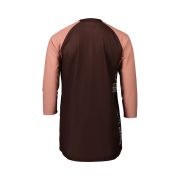 Tricou ciclism MTB POC MTB Pure 3/4 Jersey W - Axinite Brown/Rock Salt
