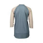 Tricou ciclism MTB POC MTB Pure 3/4 Jersey W - Calcite Blue/Light Sandstone Beige