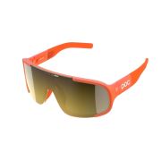 Ochelari ciclism POC Aspire WF - Fluo. Orange Translucent/Clarity Road/Partly Sunny Gold