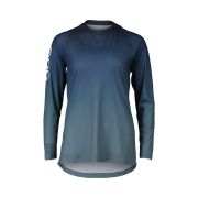 Tricou ciclism MTB POC Essential MTB Lite LS Jersey W - Gradient Turmaline Navy