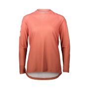 Tricou ciclism MTB POC Essential MTB Lite LS Jersey W - Gradient Ammolite Coral