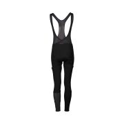 Pantaloni ciclism cu bretele POC Thermal Cargo Tights W - Uranium Black