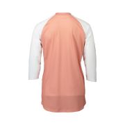 Tricou ciclism MTB POC MTB Pure 3/4 Jersey W - Rock Salt/Hydrogen White