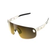 Ochelari ciclism POC Elicit - Okenite Off-White/Clarity Road/Partly Sunny Gold