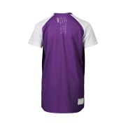 Tricou ciclism copii POC Essential MTB Tee - Sapphire Purple / Hydrogen White