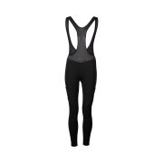 Pantaloni ciclism cu bretele POC Thermal Cargo Tights W - Uranium Black