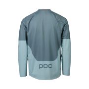 Tricou ciclism MTB POC Essential MTB LS Jersey - Calcite Blue